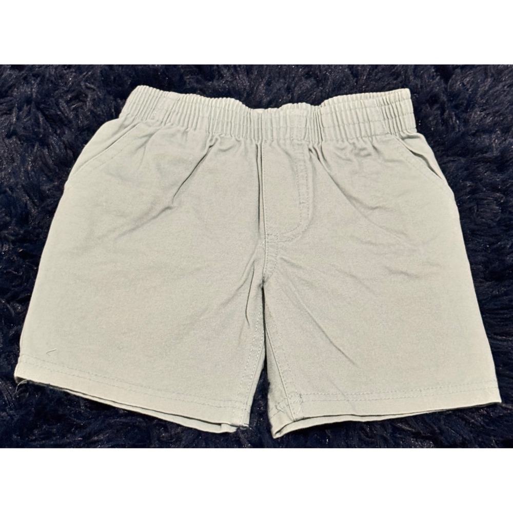 Nautica Boys Blue White Striped Casual Shorts Elastic Waist Size 3T